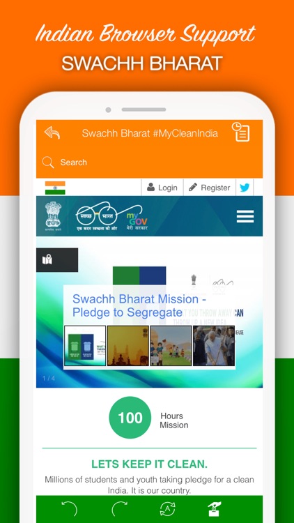 Indian Browser - National Fast Browser & Secure screenshot-3