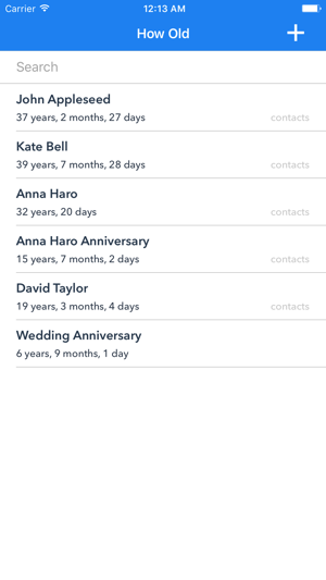 How Old - Contact Age Viewer(圖1)-速報App