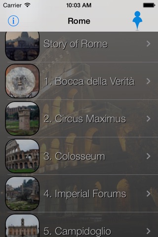 Rome Giracittà - Audioguide screenshot 2