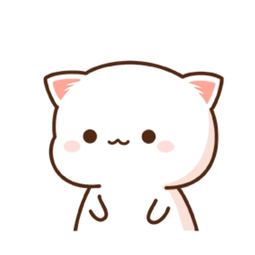 Kitty - Gif Cat Sticker Lovers Icon
