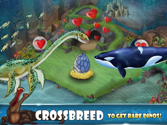 Скачать игру Dino Water World-Jurassic game