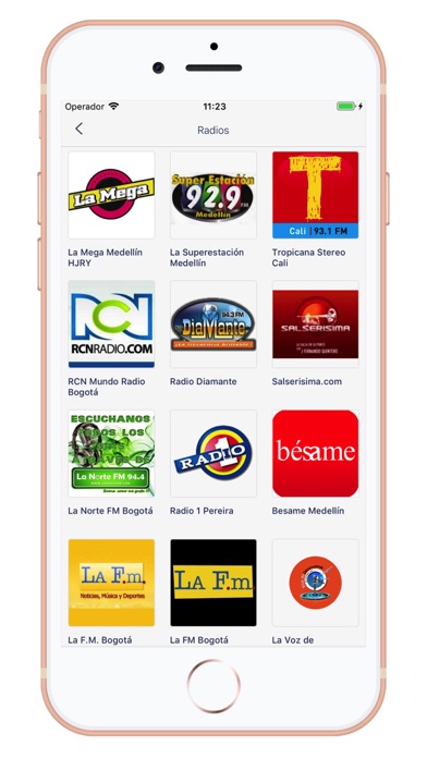 Radios de Colombia - AM/FM screenshot 2