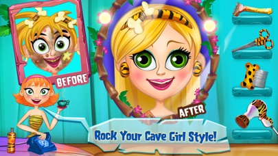 Cave Girl - Stone Age Salon Screenshot 2