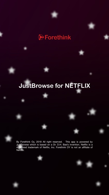 JustBrowse for Netflix