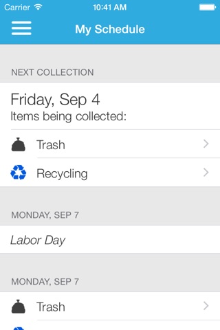 Boston Trash Schedule & Alerts screenshot 3