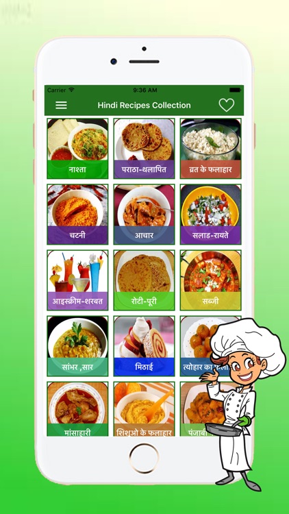 Hindi Recipes Collection