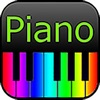 虹色キーボードピアノ