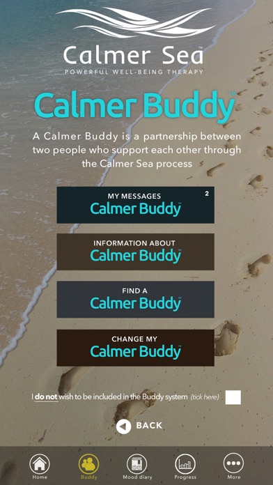 Calmer Sea: Digital therapy screenshot 4