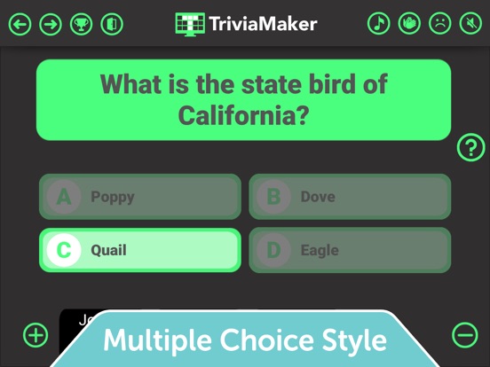iPad Image of Trivia Maker - Quiz Creator