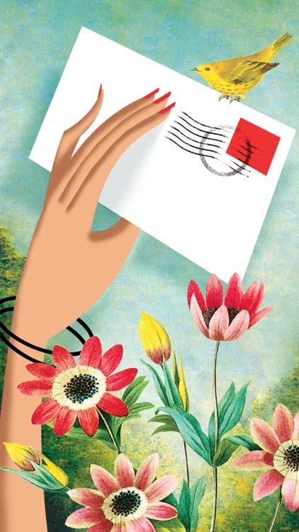 Cartolina mobile greetings.