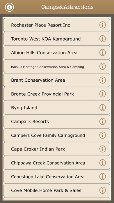 Ontario - Camps & Trails screenshot 3