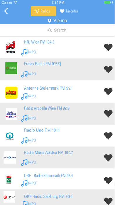 Radio Austria FM AM Online screenshot 2