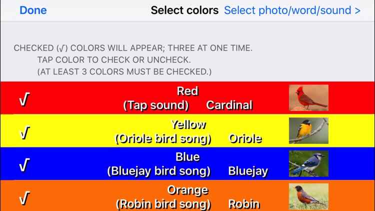 Color Touch: Birds screenshot-4