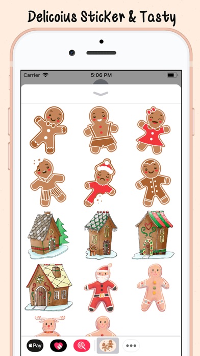 Gingerbread Adorable Stickers screenshot 3