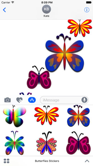 Butterflies Stickers(圖2)-速報App