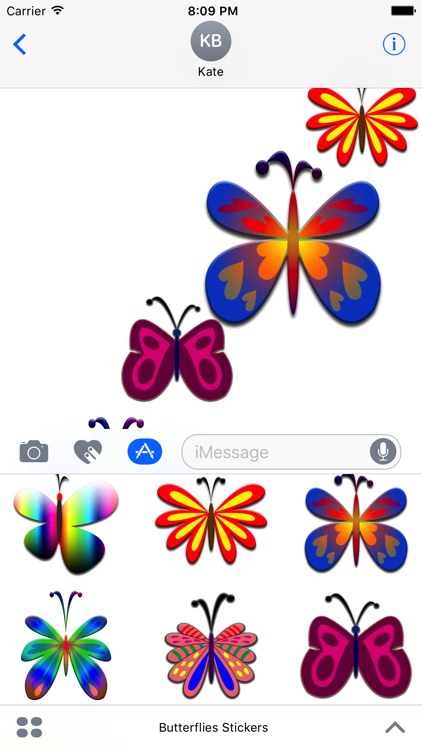 Butterflies Stickers