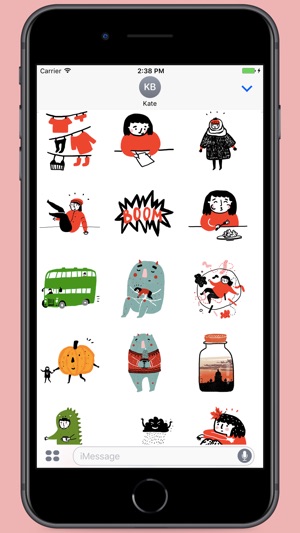 Black Red White Stickers(圖2)-速報App