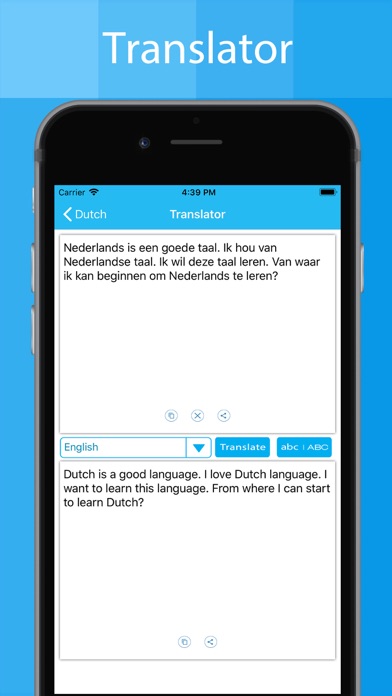 Dutch Keyboard - Translator screenshot 4