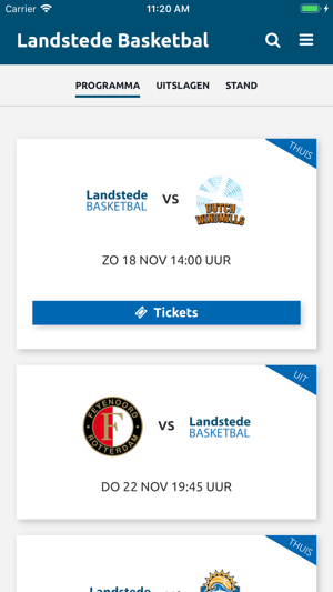 Landstede Basketbal(圖4)-速報App