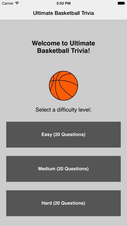 Ultimate Basketball Trivia