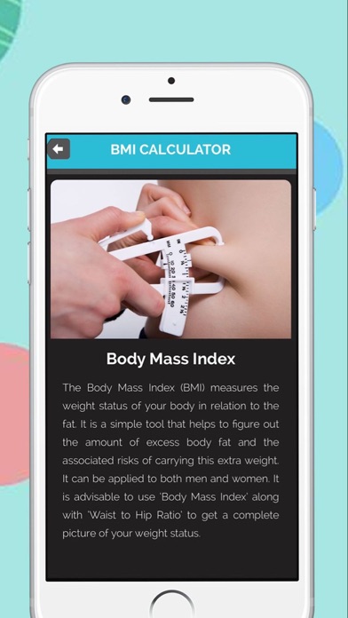 Pocket Health-BMI Calculator screenshot 3