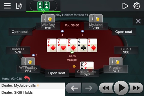 PokerMatch App screenshot 4