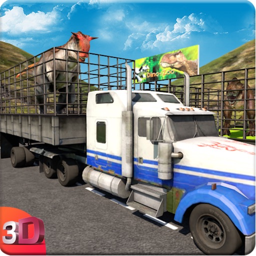 Dino Monster Transport Truck Driver iOS App