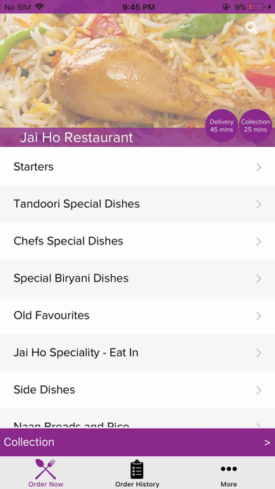 How to cancel & delete Jai Ho Restaurant from iphone & ipad 2