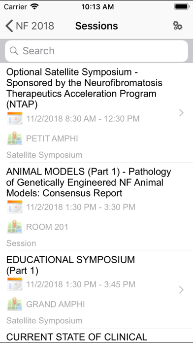 Neurofibromatosis Conference screenshot 2