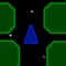 Spaceship sailing in the stars to dodge obstacles puzzle games