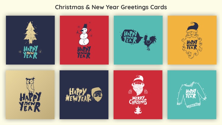 Merry Christmas Greets Sticker