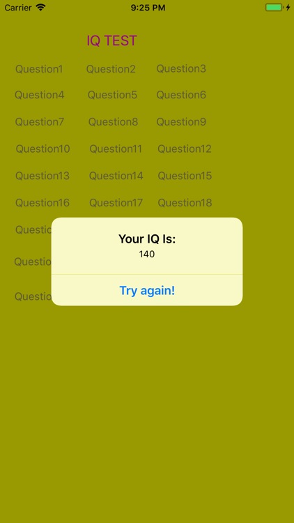 IQ Test Smart Brain screenshot-3