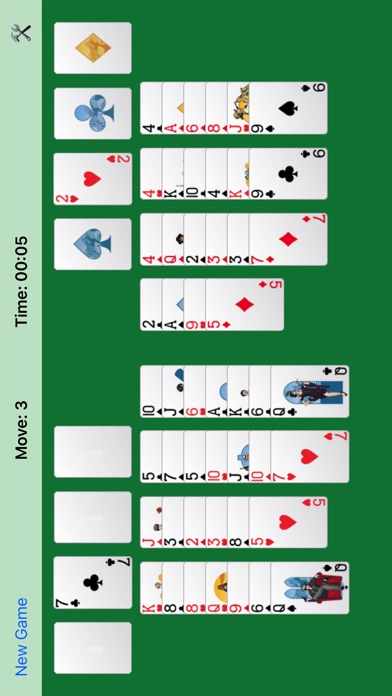 No Ads FreeCell Challenge screenshot 2