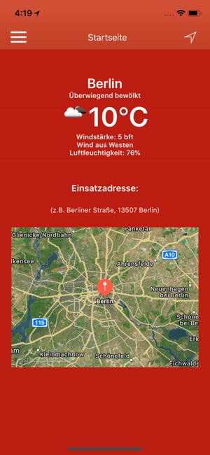 Feuerwehr Einsatzleiter App