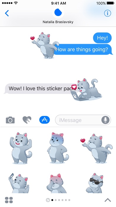 Smokey The Cat Stickers screenshot 2