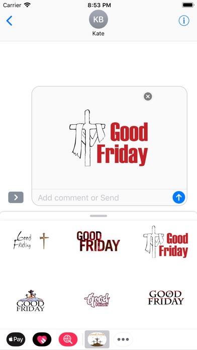 Good Friday Stickers 2018 screenshot 2