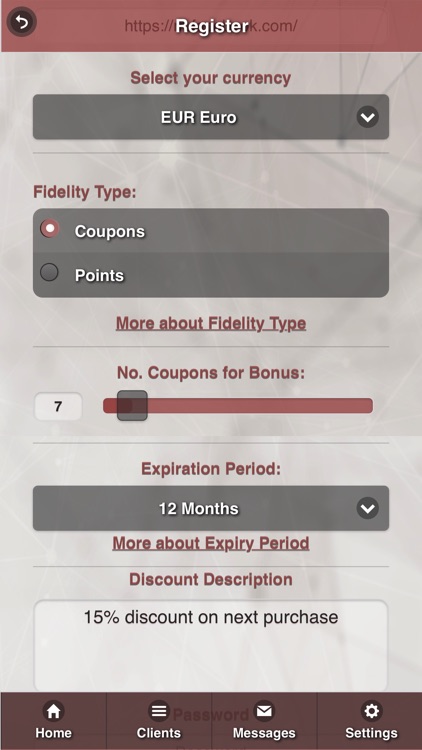 Fidelity Card - Admin screenshot-4