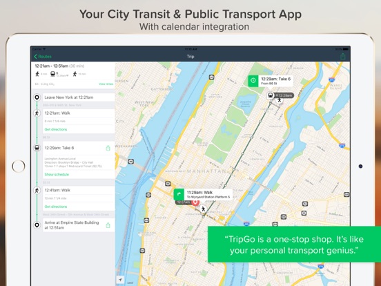 TripGo: Transport Planner screenshot