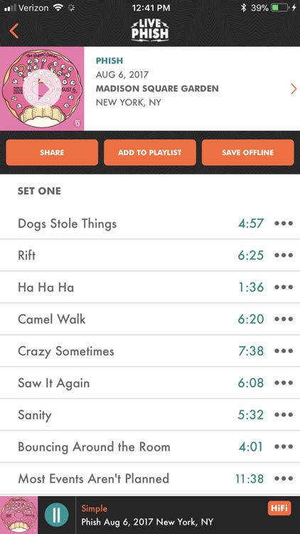 LivePhish screenshot-3