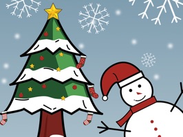 Decorate the Christmas trees or snowmans along with your friends