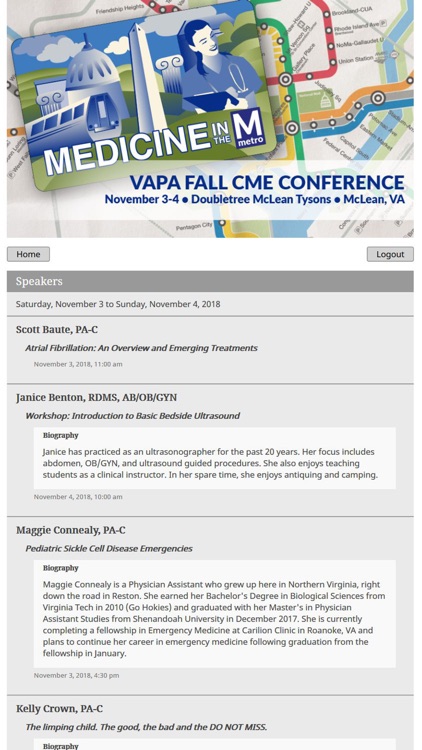 VAPA 2018 Fall Conference