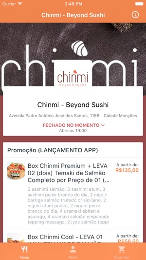 Chinmi - Beyond Sushi Delivery