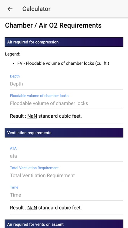 US Navy Dive Manual/Calculator screenshot-6