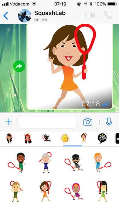 SquashLab – Emoji app screenshot1