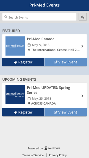 Pri-Med Events