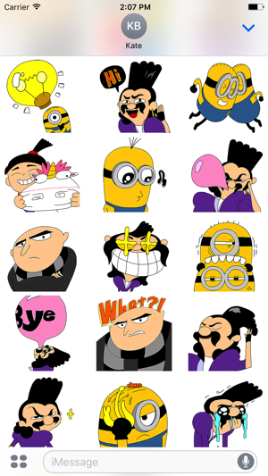 Despicable Me 3 x Momo Wang Stickers(圖2)-速報App