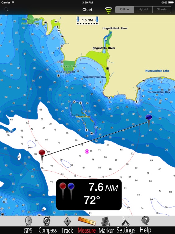 Alaska NW Nautical Charts Pro screenshot-3