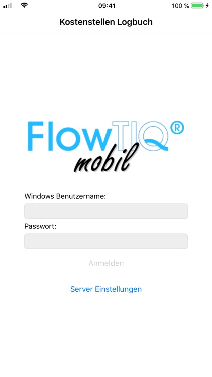 FlowTIQ Kostenstellen Logbuch