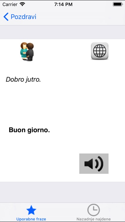 Frasi utili italiano-sloveno screenshot-3