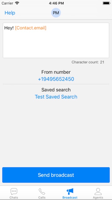 EngageCRM Text & Call screenshot 4